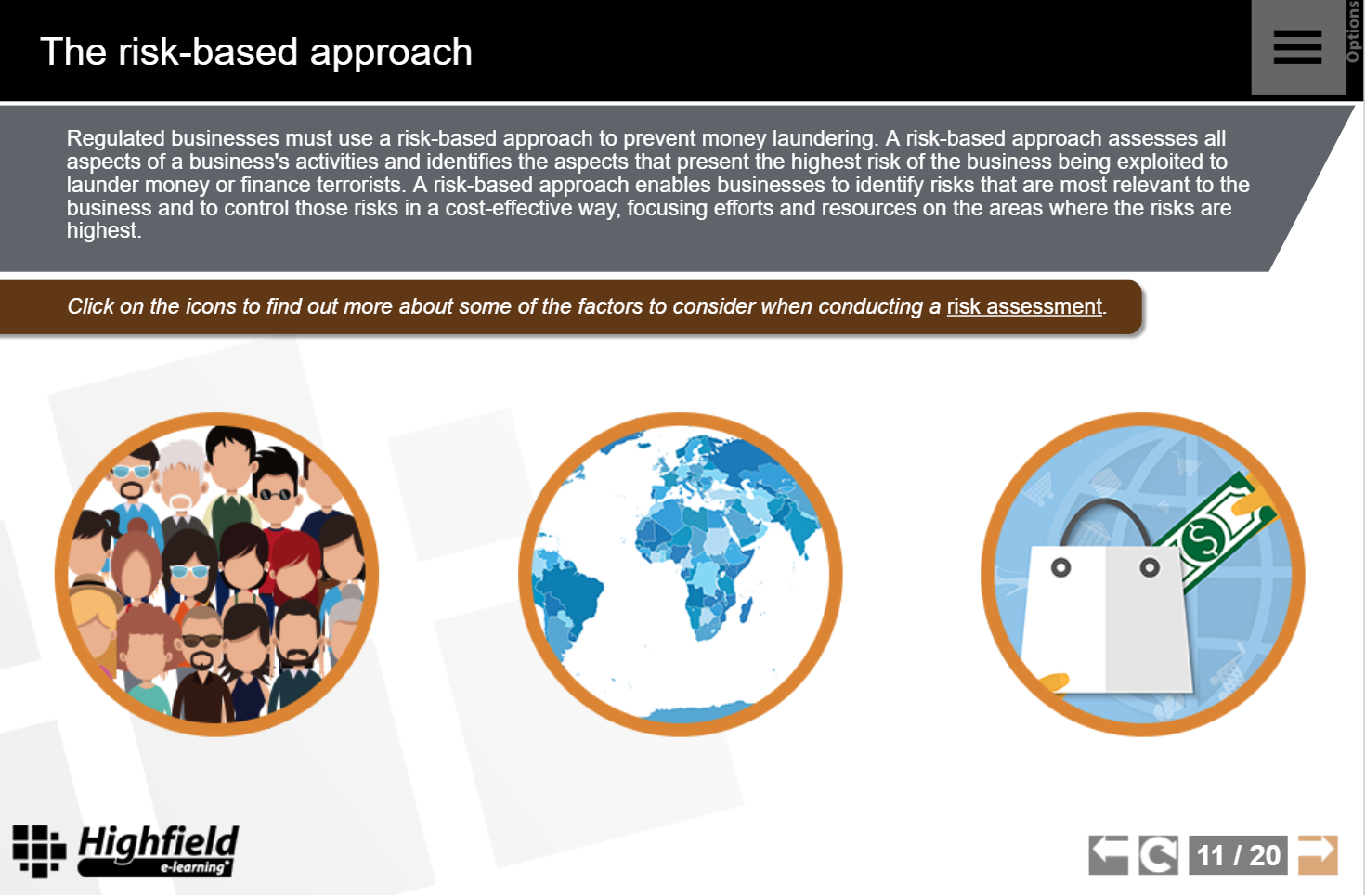 Introduction To The Prevention Of Money Laundering | Highfield E-learning